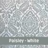 Paisley – White