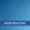 Royal Blue Dots